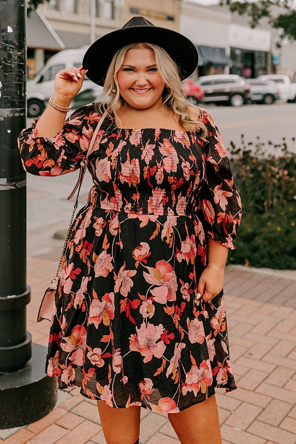 Ultimate Floral Smocked Mini Dress - Effortless Elegance
