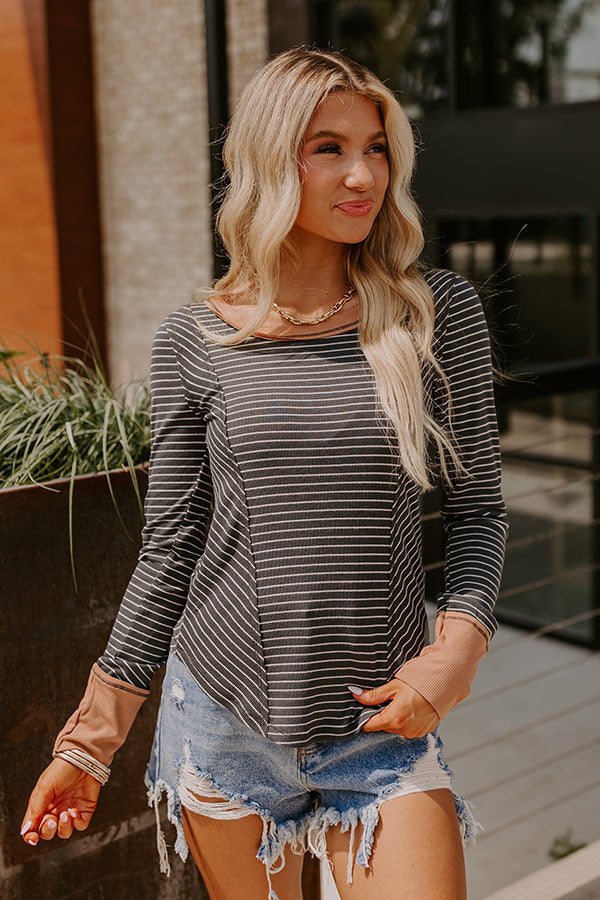 Premium Chic Stripe Top - Ultimate Casual Style