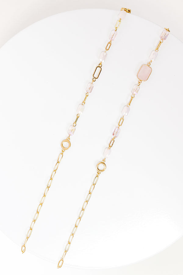 Ultimate Glamour Pink Necklace - Premium Statement Piece