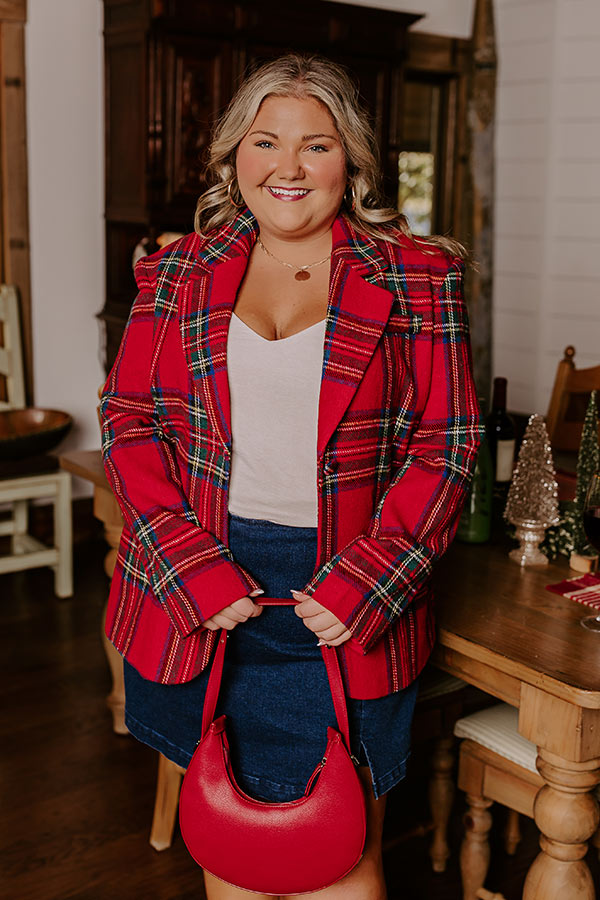 Premium Plaid Blazer - Ultimate Seasonal Style