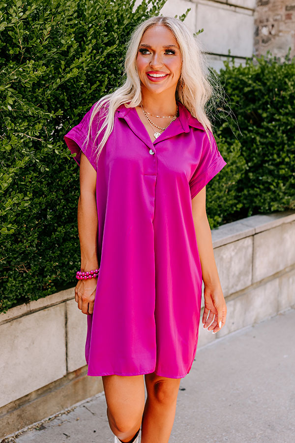 Premium Effortless Radiance Shift Dress in Orchid - Ultimate Style Upgrade