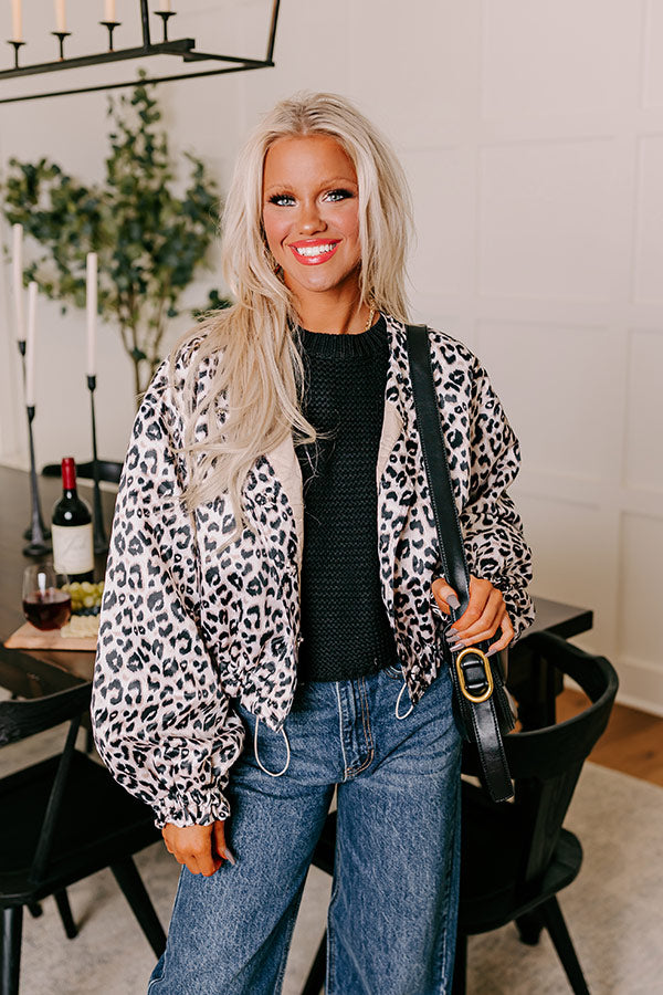 Premium Leopard Print Satin Jacket - Ultimate Style Upgrade