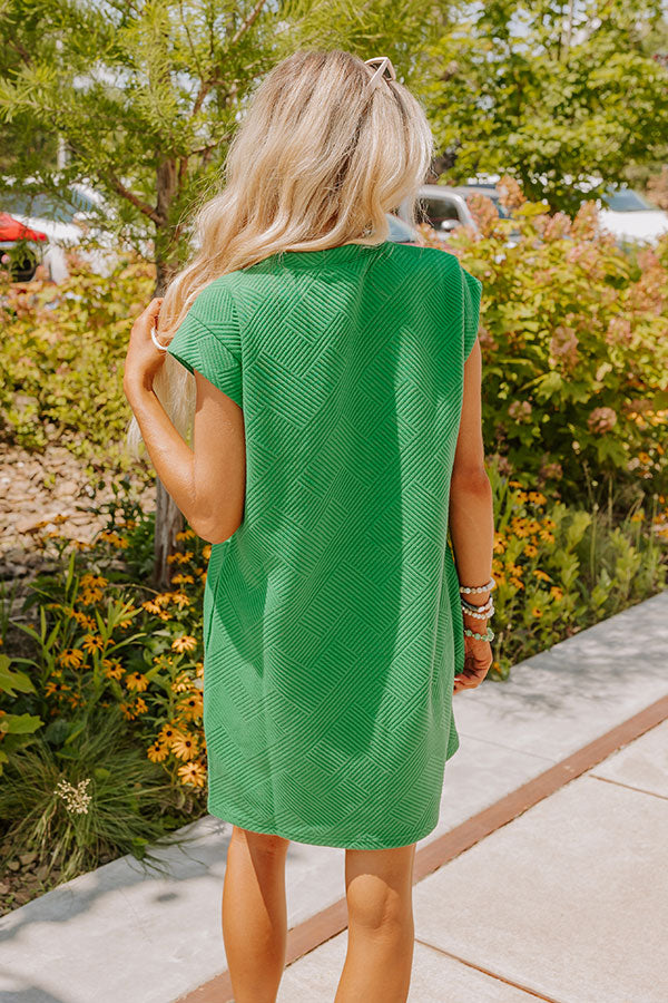 Ultimate Sunny Days Shift Dress - Luxe Green