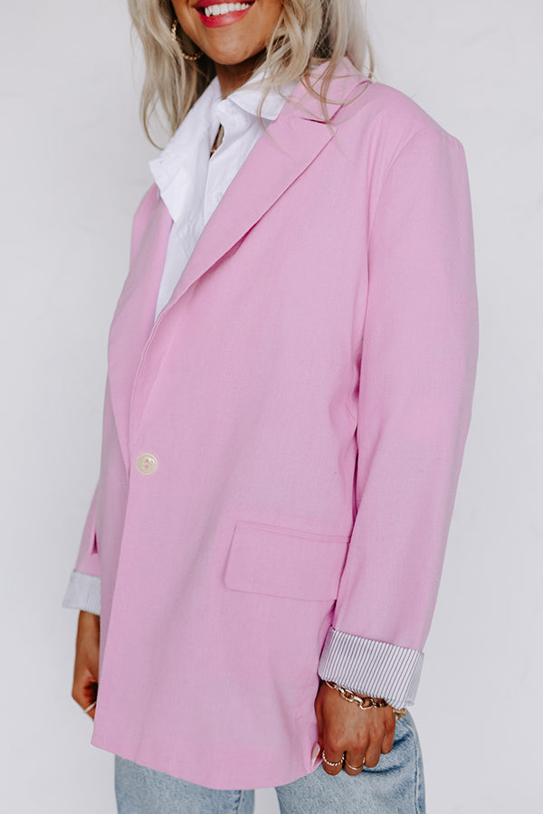 Premium Linen-Blend Blazer - Ultimate Wardrobe Essential