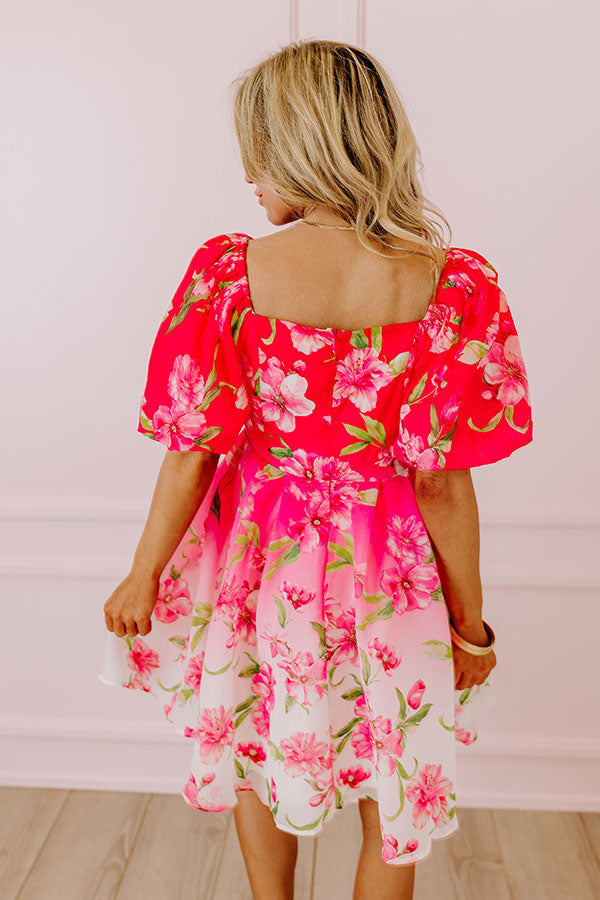 Ultimate Garden Glamour Mini Dress
