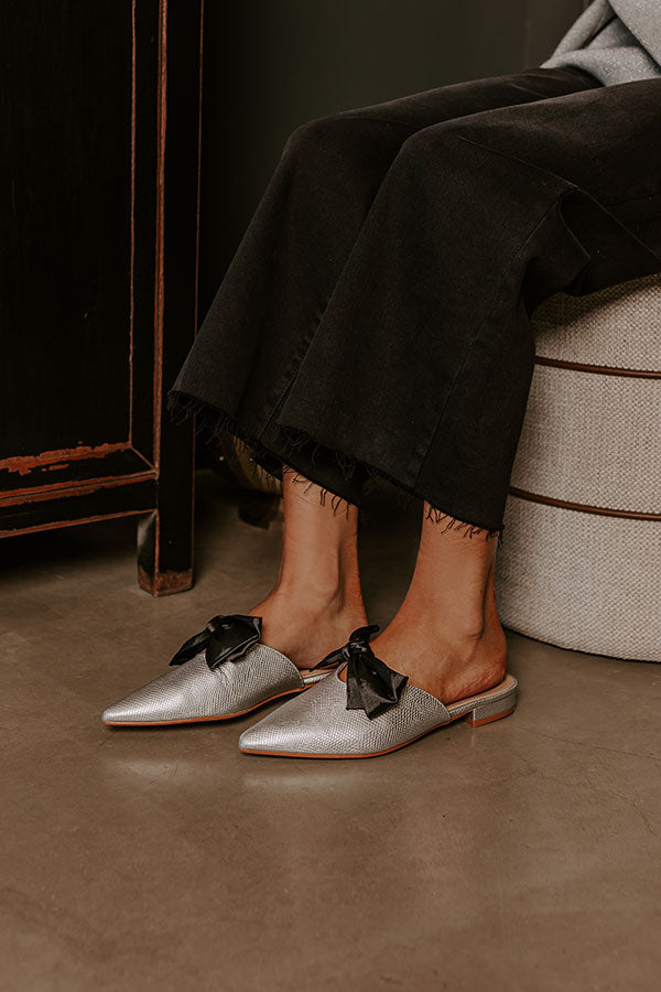 Vera Premium Metallic Faux Leather Flats - Ultimate Style & Comfort