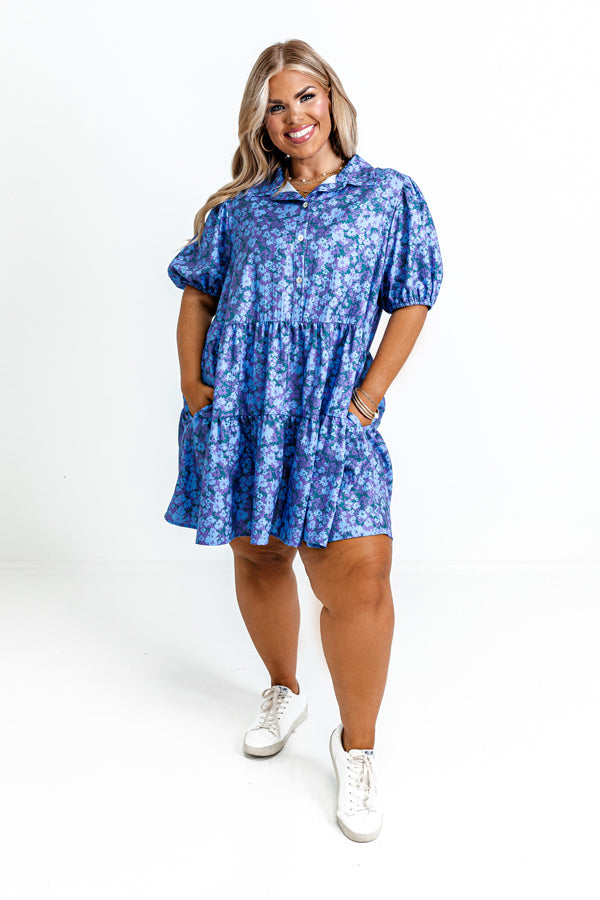 Premium Ojai Afternoon Floral Mini Dress - Ultimate Summer Style