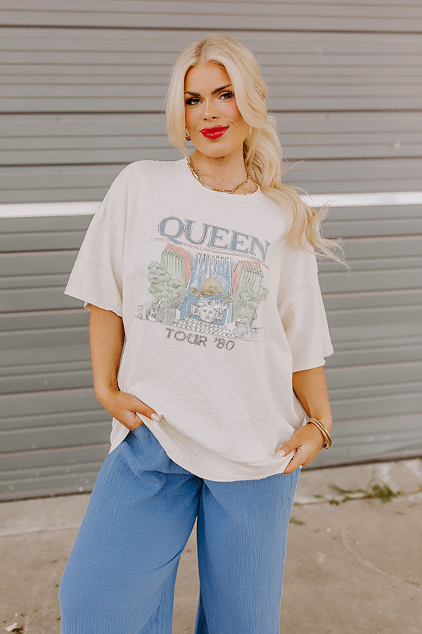 Ultimate Queen 1980 Tour Vintage Graphic Tee