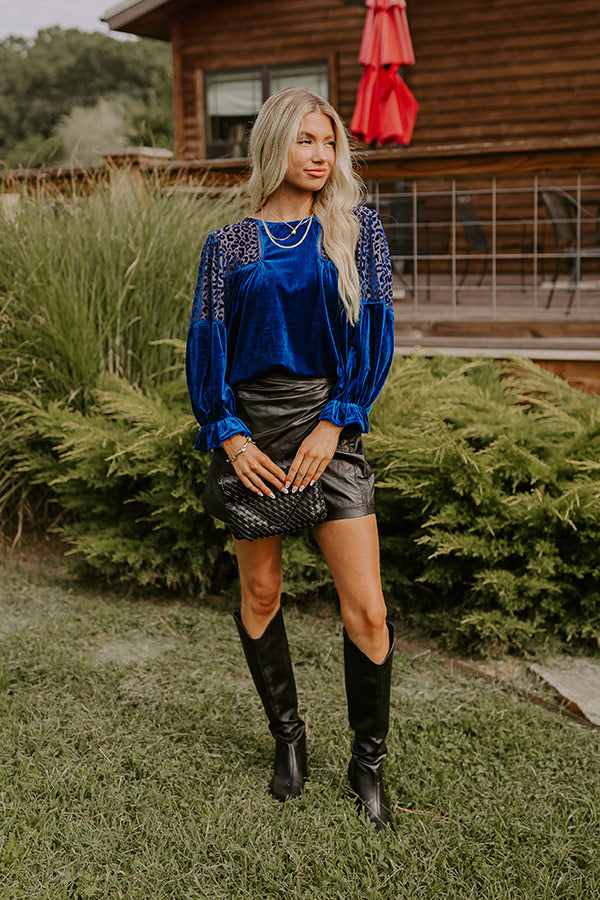 Premium Velvet Charm Top - Ultimate Style Upgrade