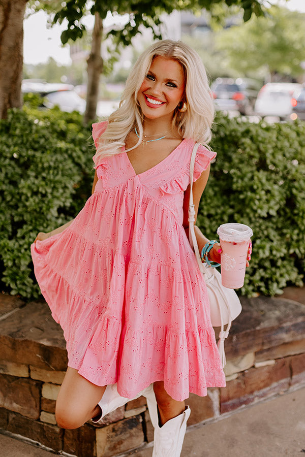 Ultimate Summer Eyelet Dress - Lightweight & Flowy