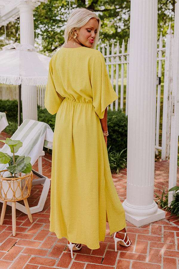 Ultimate Tulum Maxi Dress - Primrose Yellow