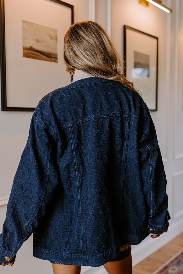 Ultimate Downtown Chic Denim Jacket