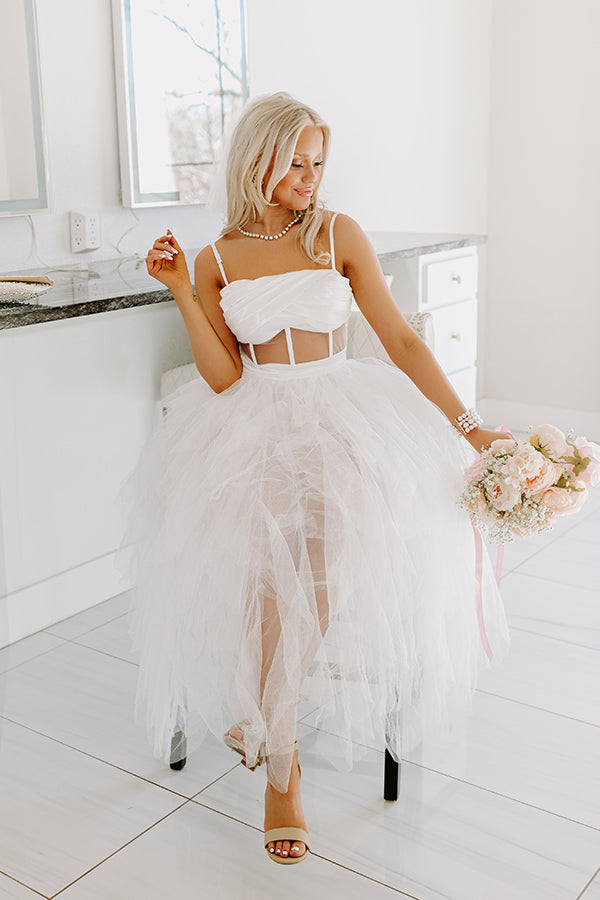 Ultimate Dreamy Tulle Midi Dress