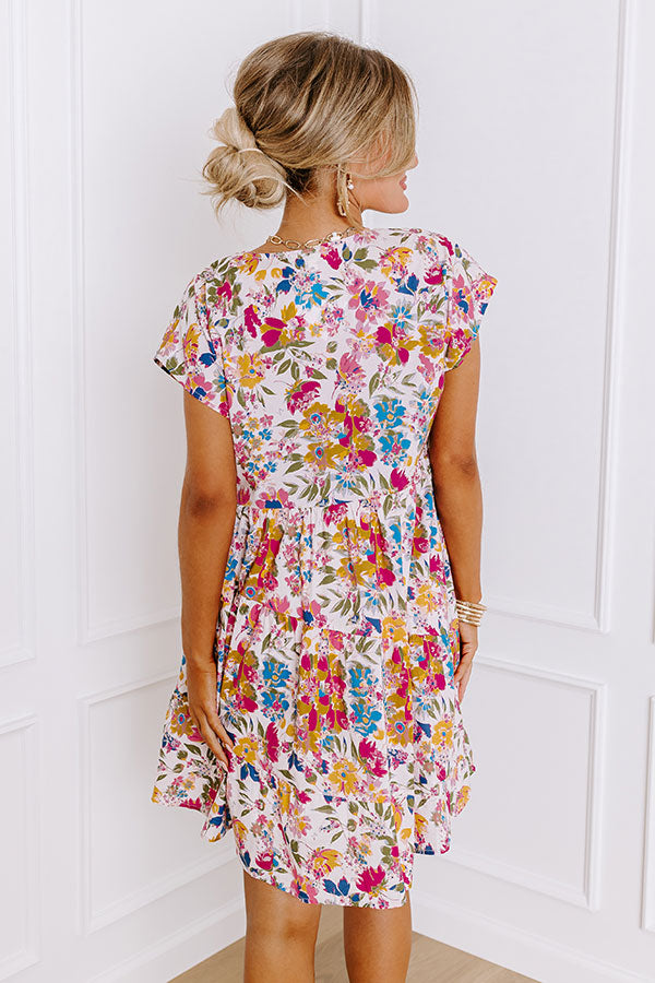 Ultimate Summer Floral Babydoll Dress for Brunch & Outings