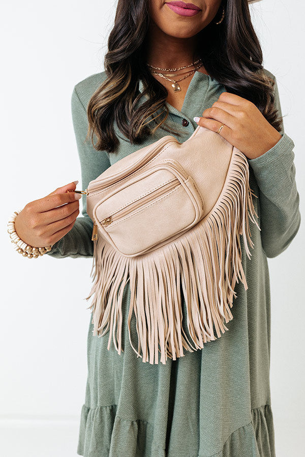 Ultimate Boho Fringe Fanny Pack - Natural Style Essential