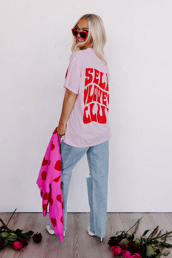 Premium Self Love Club Graphic Tee - Ultimate Comfort & Style