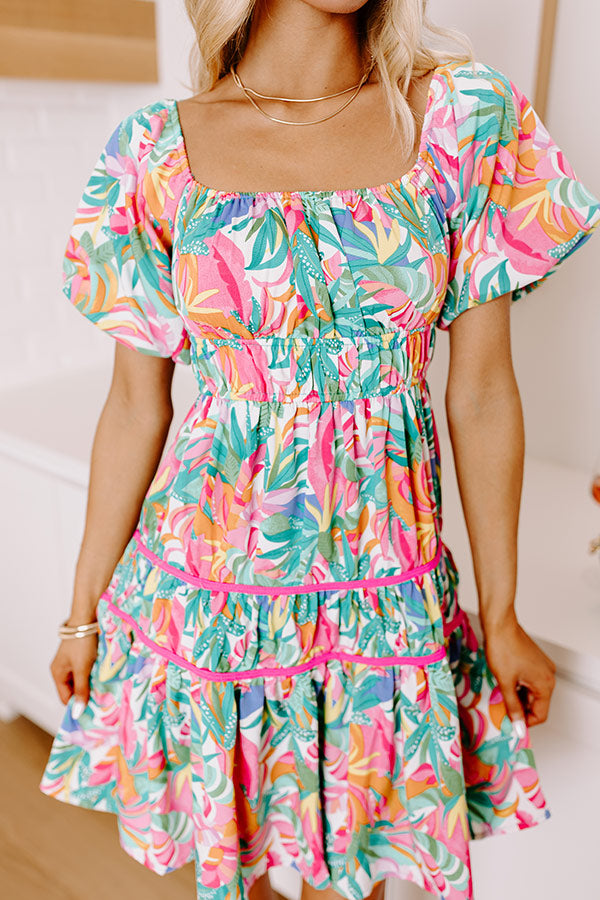 Ultimate Tropical Dream Mini Dress