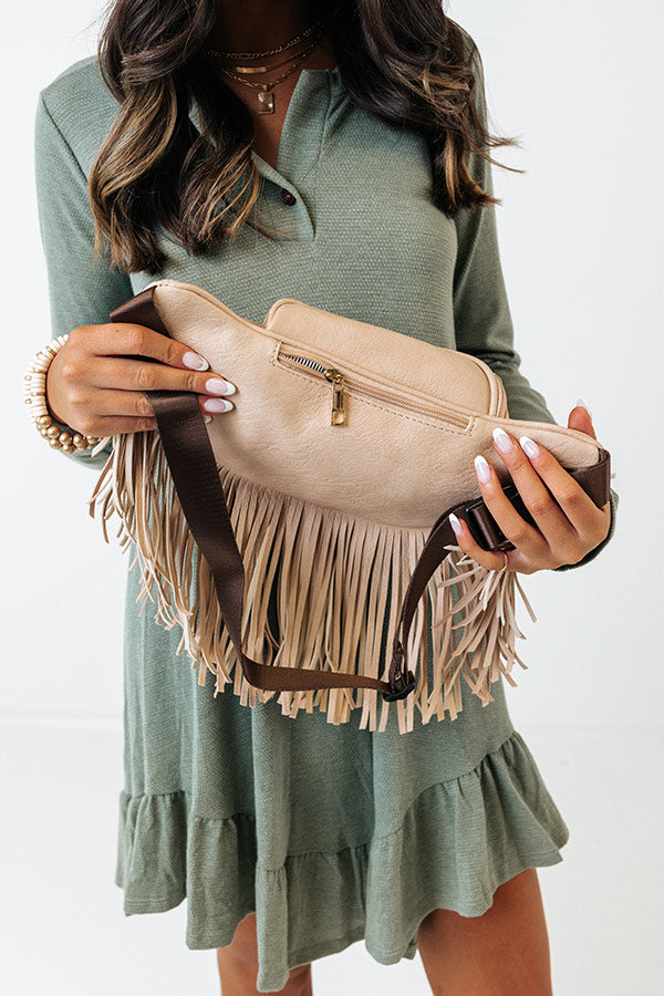 Ultimate Boho Fringe Fanny Pack - Natural Style Essential