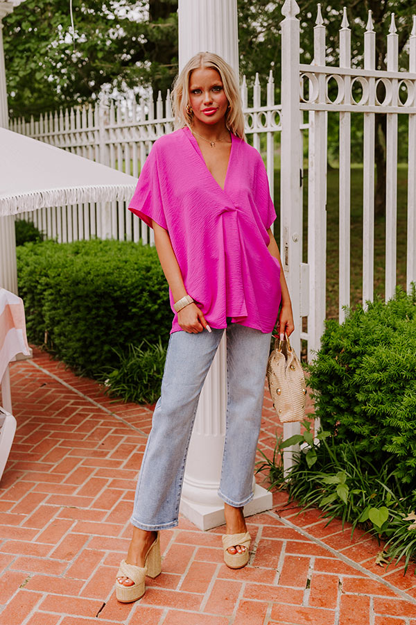 Ultimate Sunshine Splendor Shift Top in Orchid - Upgrade Your Style