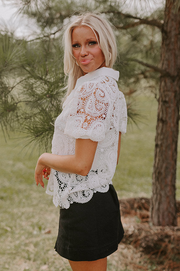 Premium Palmer Crochet Top - Ultimate Summer Style