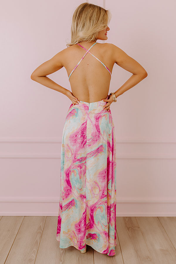 Premium Satin Maxi Dress - First Night Debut