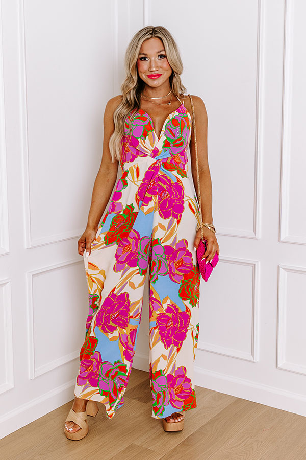 Ultimate Tropicana Floral Jumpsuit - Trendsetter Edition