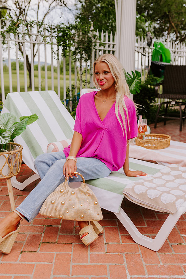 Ultimate Sunshine Splendor Shift Top in Orchid - Upgrade Your Style