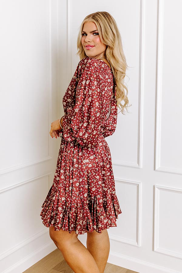 Ultimate Floral Mini Dress - Simply Carried Away Collection