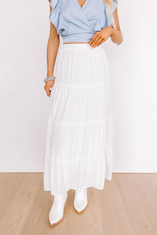 Ultimate Summer Breeze Maxi Skirt - Flowy & Comfortable