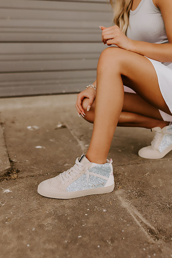 Premium Vintage Glitter Sneakers - Ultimate Comfort & Style