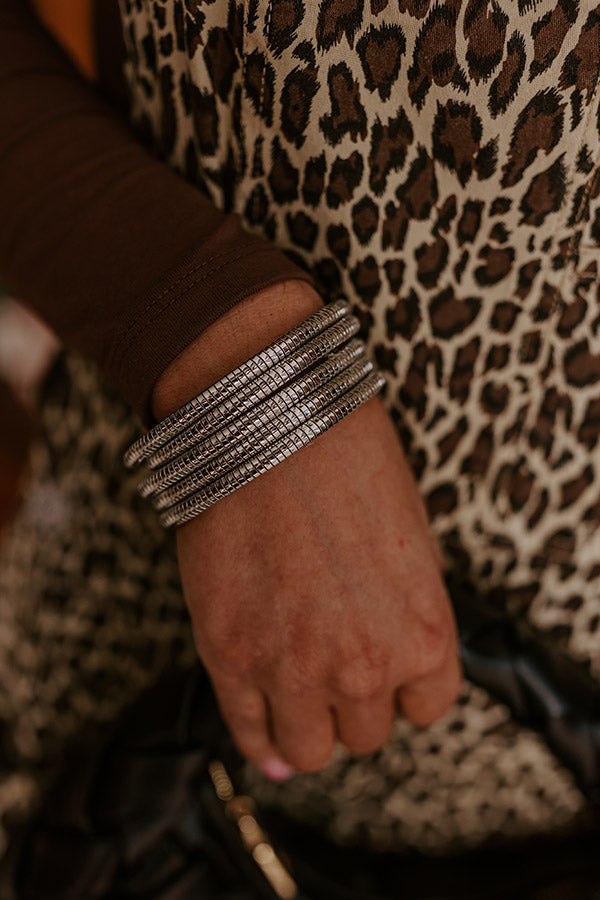 Premium Metropolitan Muse Silver Wrap Bracelet