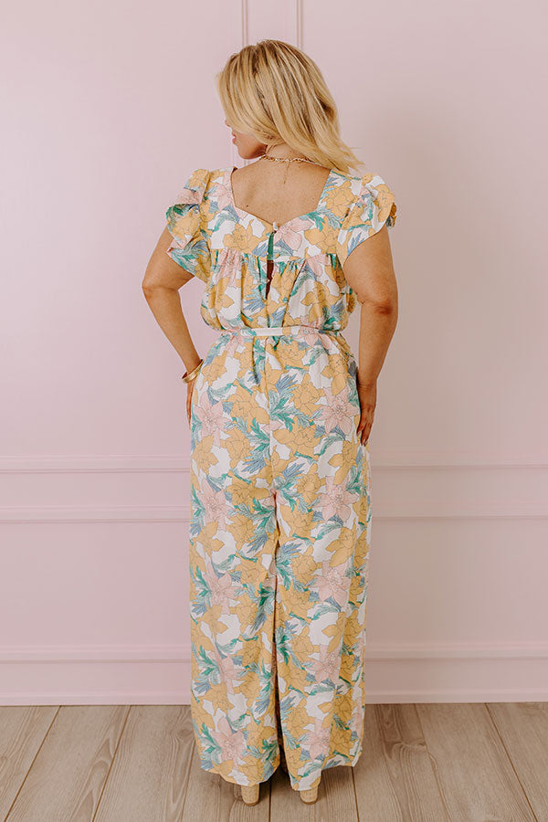 Premium Catalina Island Floral Jumpsuit - Ultimate Summer Style