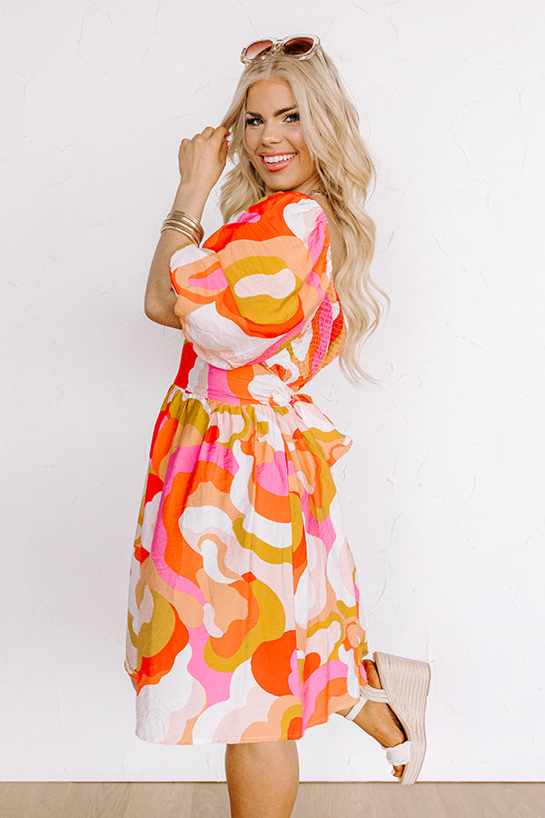 Ultimate Summer Glow Mini Dress - Curves Collection