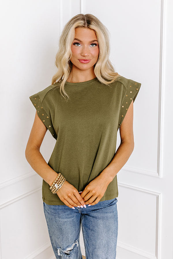 Premium Olive Shift Top - Ultimate Comfort & Style