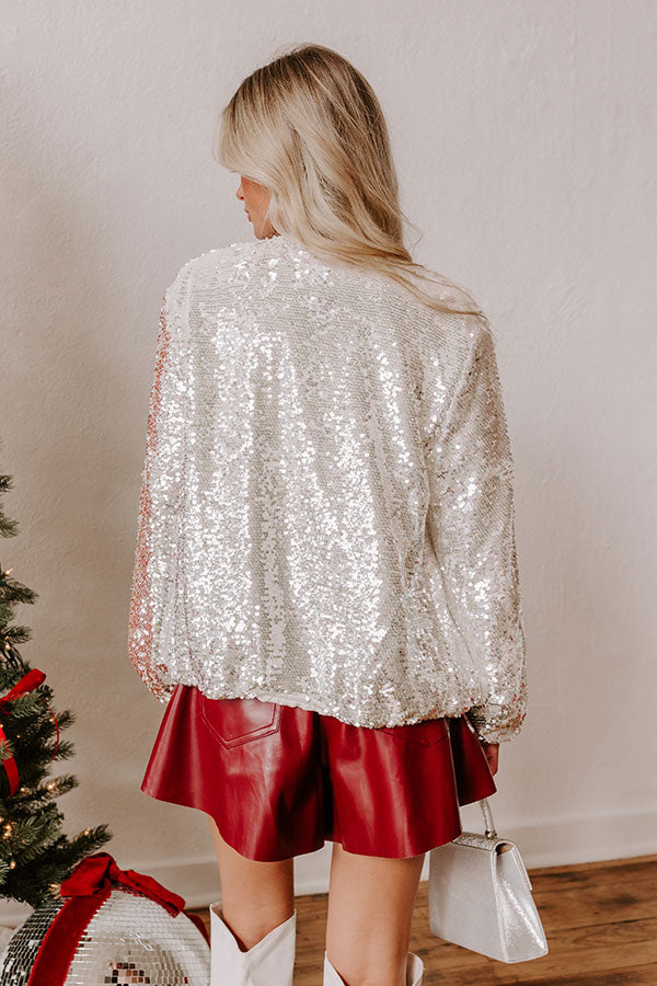 Premium Sequin Jacket - Shine The Night Away