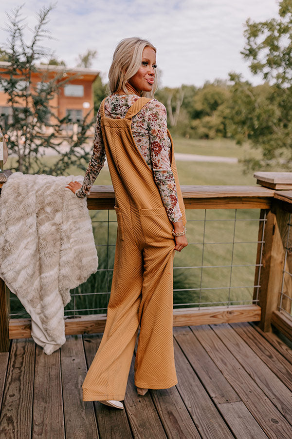 Premium Autumn Chic Pumpkin Patch Jumpsuit