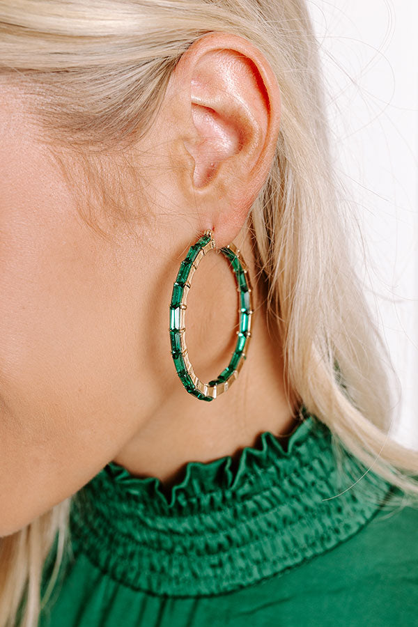 Premium Small Town Romance Hoop Earrings