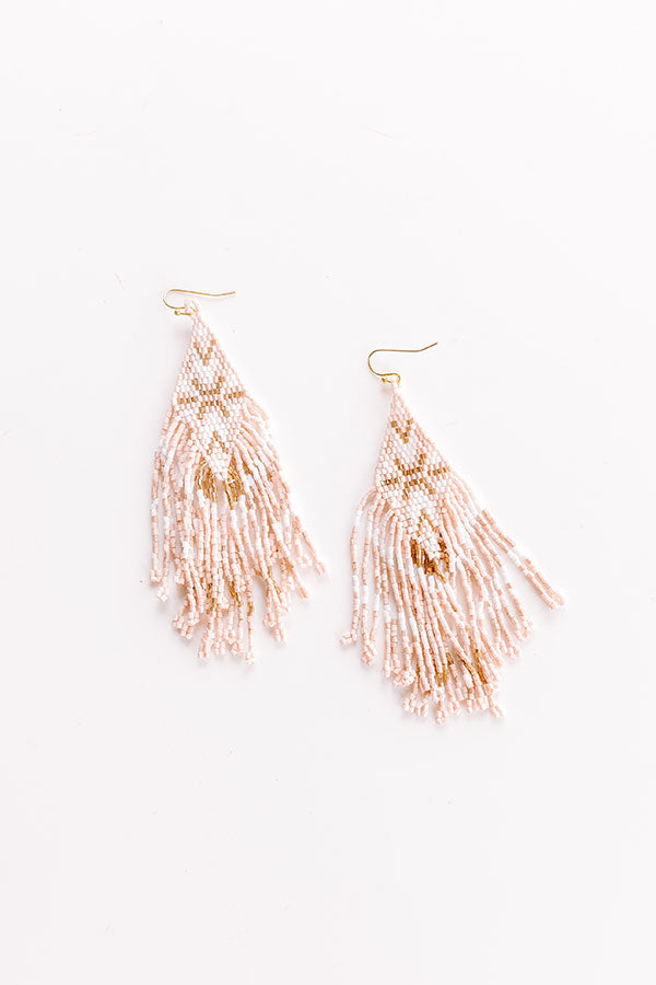 Ultimate Boho Beaded Dangle Earrings