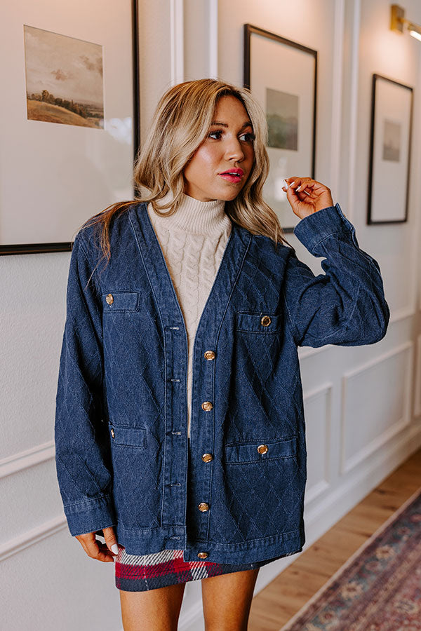 Ultimate Downtown Chic Denim Jacket