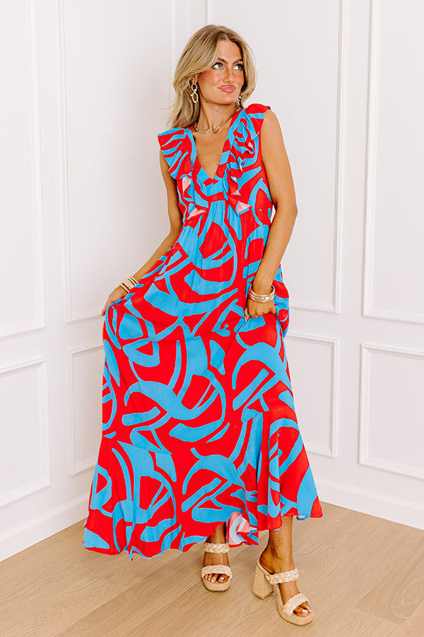 Ultimate Lively Laughs Maxi Dress