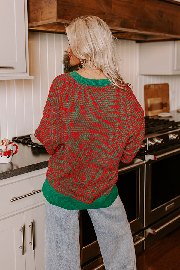 Ultimate Cozy Festive Knit Sweater