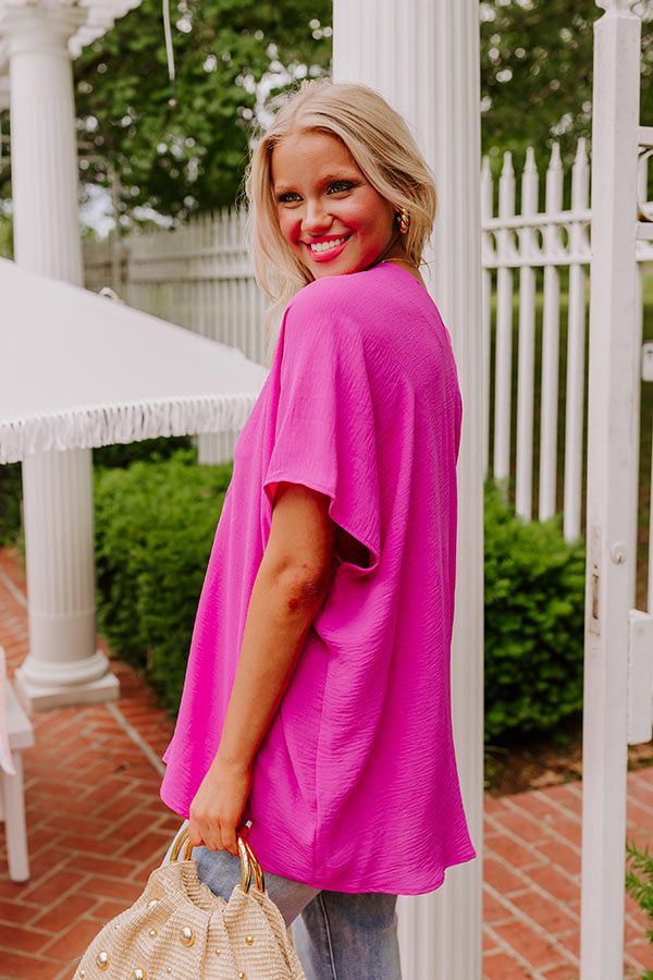 Ultimate Sunshine Splendor Shift Top in Orchid - Upgrade Your Style