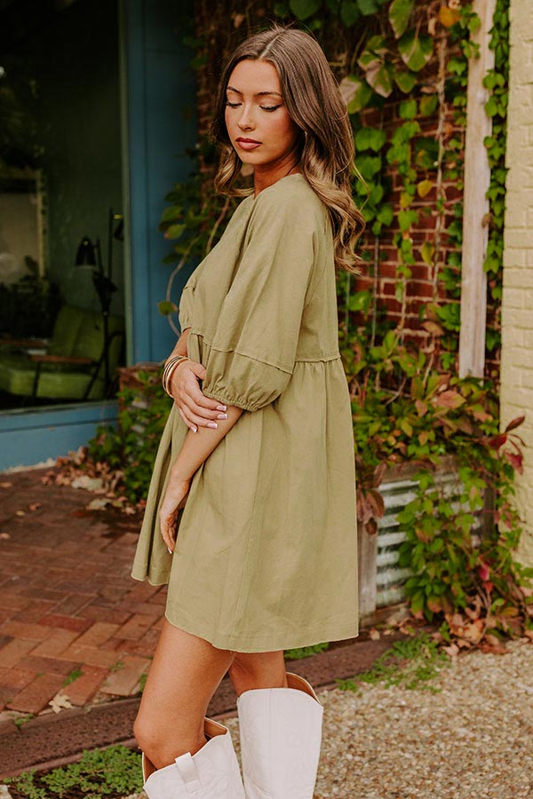Ultimate Casual Moment Babydoll Mini Dress