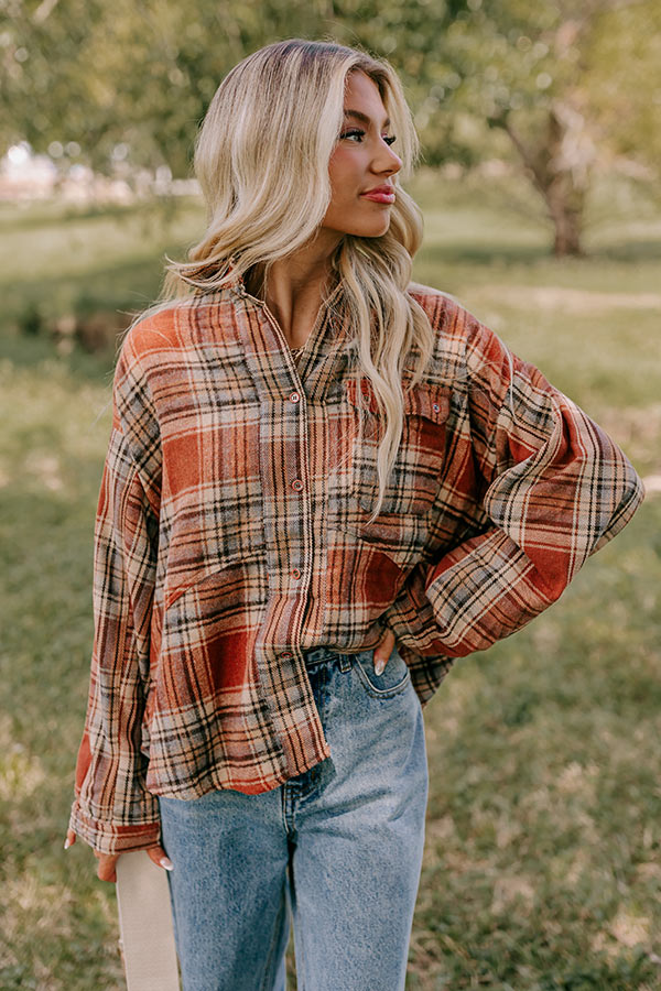 Premium Pumpkin Spice Plaid Jacket - Ultimate Autumn Style