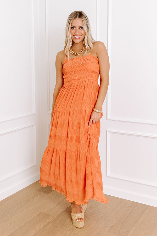 Premium Sunny Pleated Maxi Dress - Ultimate Summer Style