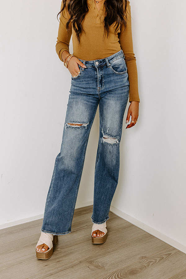 Premium Miranda High Waist Straight Leg Jean - Ultimate Denim Upgrade