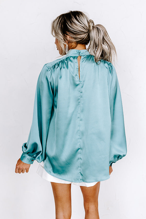 Premium Teal Shift Top - Ultimate Style & Comfort