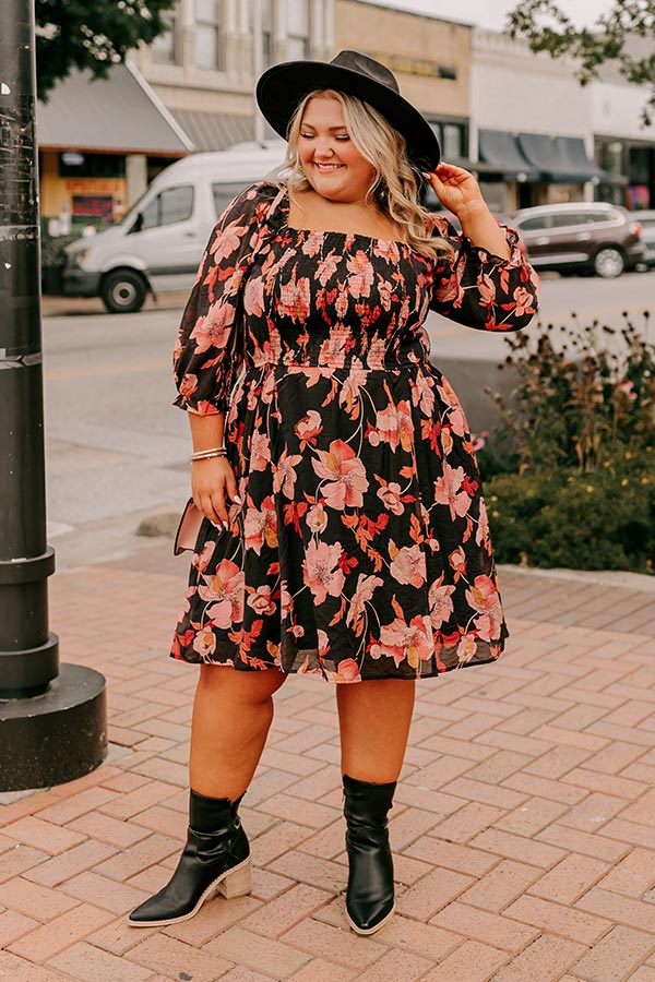 Ultimate Floral Smocked Mini Dress - Effortless Elegance