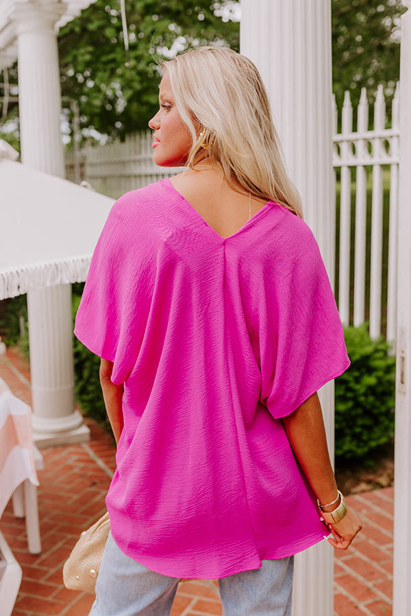 Ultimate Sunshine Splendor Shift Top in Orchid - Upgrade Your Style