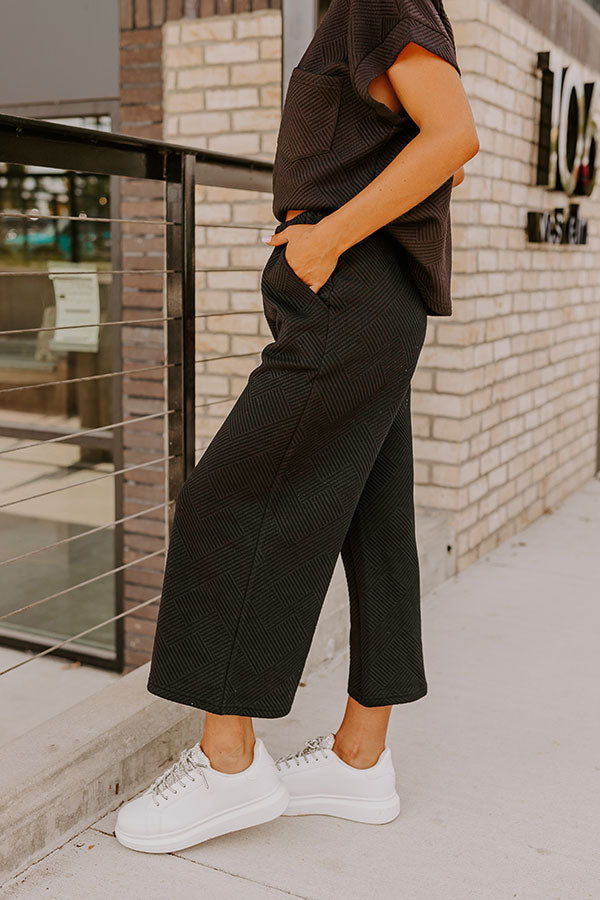 Premium Cozy High Waist Pants - Ultimate Comfort in Black